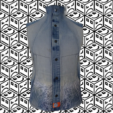 Polydeus Denim Gilet #102 Greenwich Exclusive