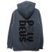 Poly Logo Hoodie Black/Grey